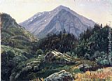 Mountain Scenery, Switzerland by William Stanley Haseltine